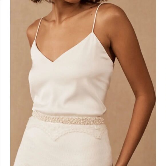 NWT Rhinestone Crystal Embellished Bridal Belt Sash - Picture 1 of 7